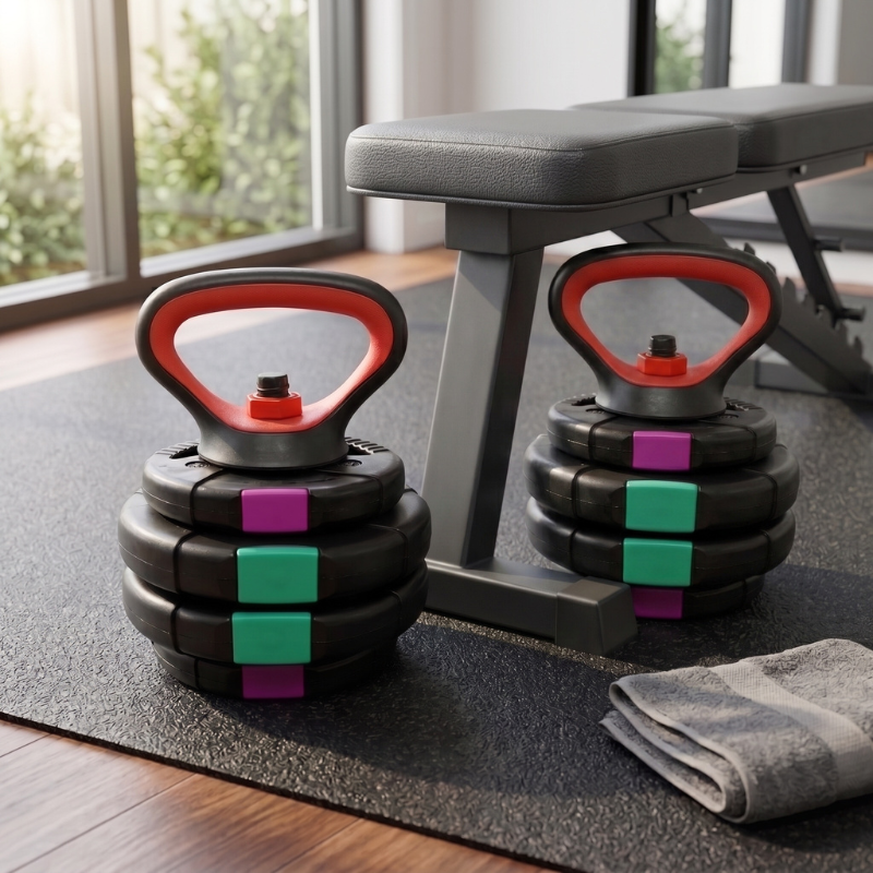 OneRackUp™ ScaleUp Adjustable Kettlebell