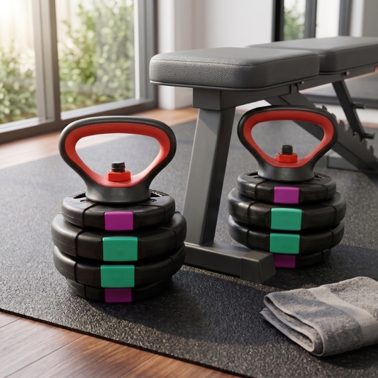 OneRackUp™ ScaleUp Adjustable Kettlebell