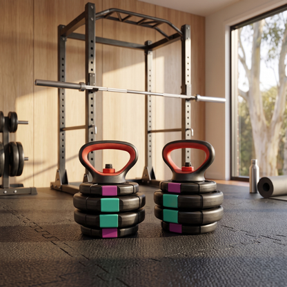 OneRackUp™ ScaleUp Adjustable Kettlebell