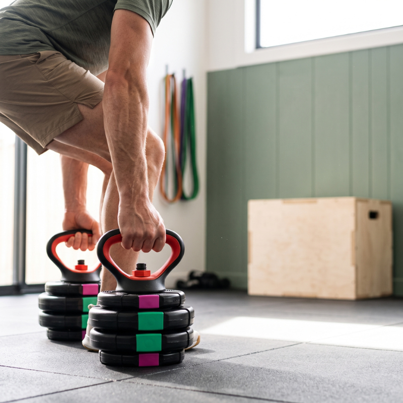 OneRackUp™ ScaleUp Adjustable Kettlebell