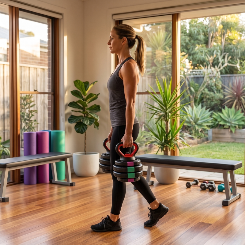 OneRackUp™ ScaleUp Adjustable Kettlebell