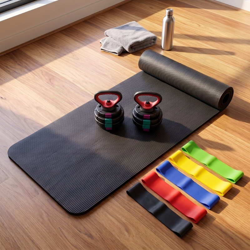 OneRackUp™  Complete Home Gym Bundle